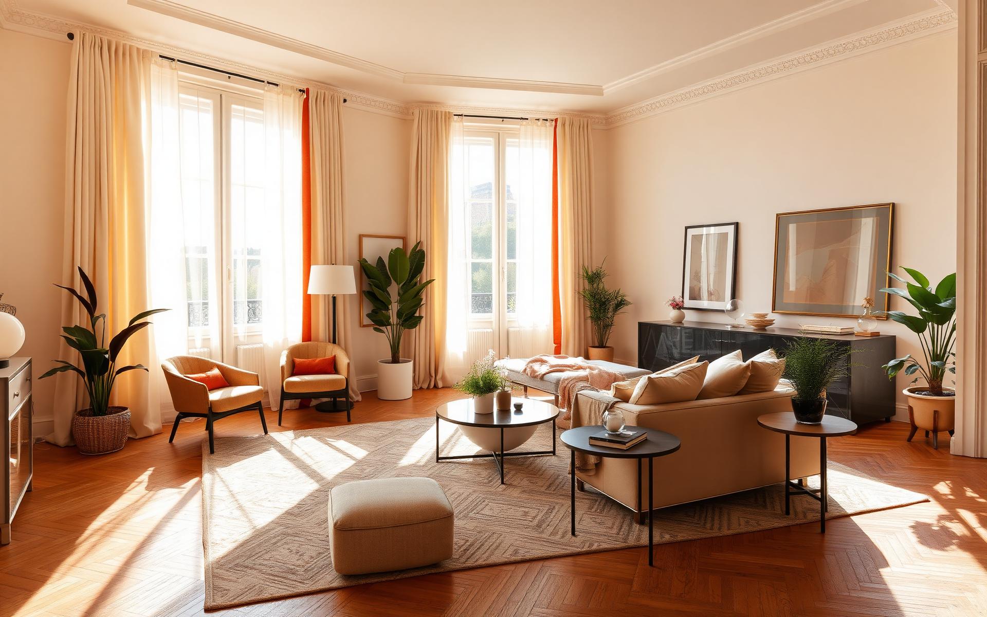 Apartamento amoblado en Europa